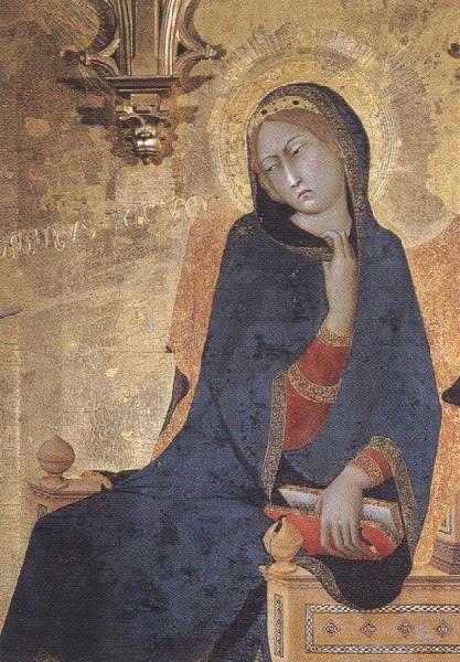 Simone Martini Annunciation (mk39) Sweden oil painting art